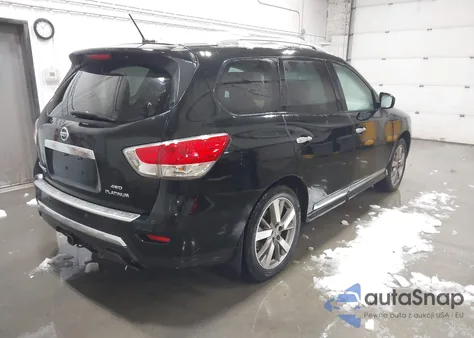 2014 Nissan Pathfinder Platinum z USA, uszkodzony, nr VIN 5N1AR2MMXEC671406